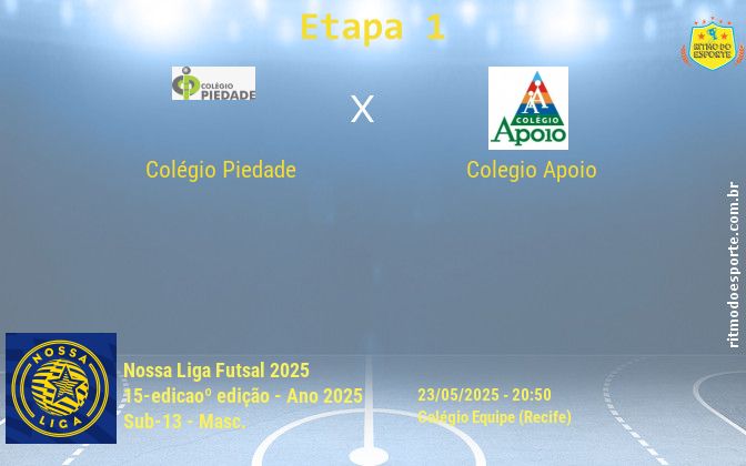 Resultado da partida