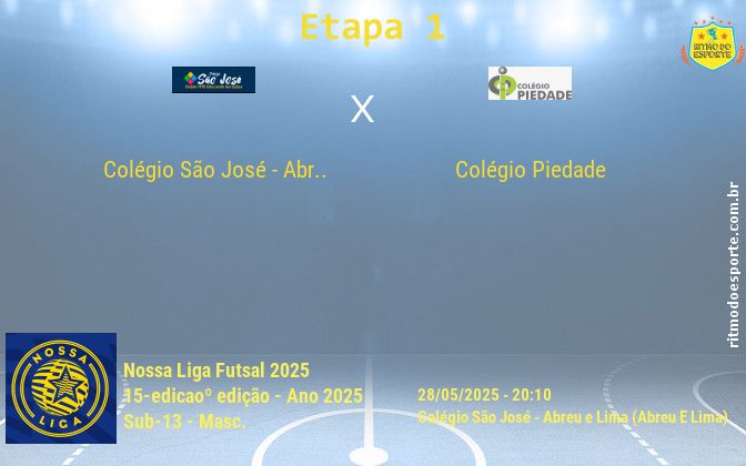 Resultado da partida