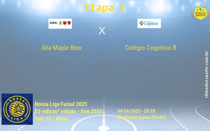 Resultado da partida