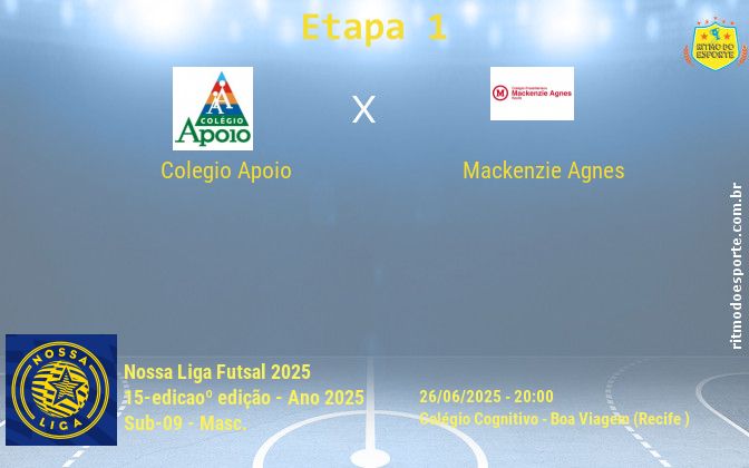 Resultado da partida