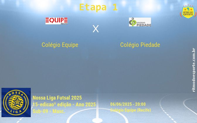 Resultado da partida